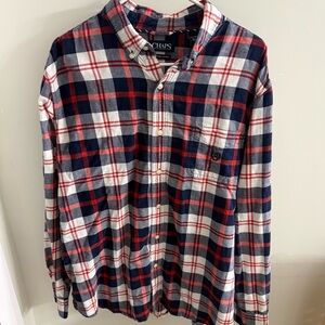 Men’s flannel button up Oxford Cotton size XL